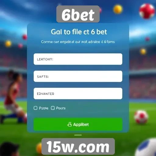 Como criar uma conta no 6bet de forma simples